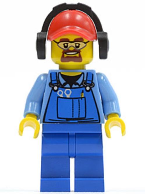 LEGO Minifig Poppetje Town City Airport cty0422, Kinderen en Baby's, Speelgoed | Duplo en Lego, Zo goed als nieuw, Lego, Ophalen of Verzenden