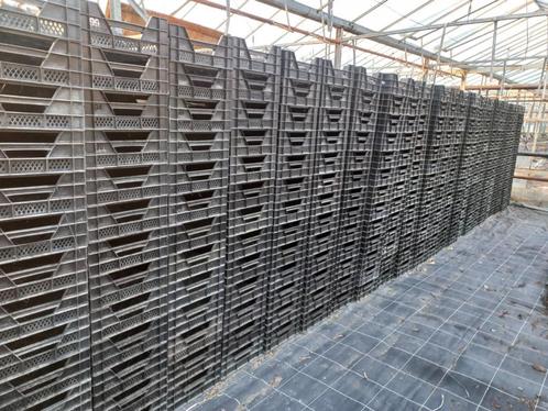 Partij kunststof kisten bakken stapel baar 60x40x16 06129542, Doe-het-zelf en Verbouw, Kratten en Dozen, Zo goed als nieuw, Bak of Kist