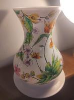 Fidrio Vaas - Mondgeblazen en Handgeschilderd - Uniek!, Overige kleuren, Nieuw, Ophalen of Verzenden, Glas