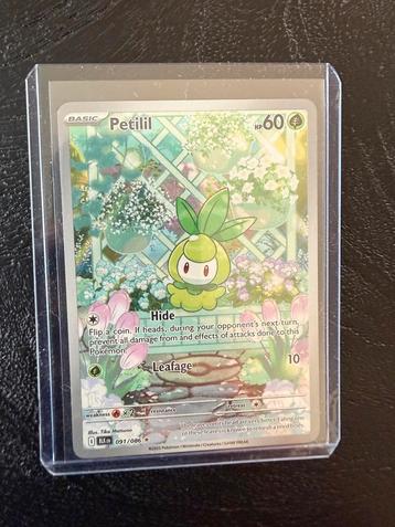 Petilil 091 Pokemon kaart beschikbaar voor biedingen