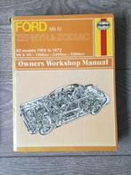 Haynes Manual vraagbaak Ford Zephyr / Zodiac MK IV 1966-1972, Ophalen of Verzenden
