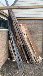 houten balken, Doe-het-zelf en Verbouw, Hout en Planken, Gebruikt, Ophalen of Verzenden