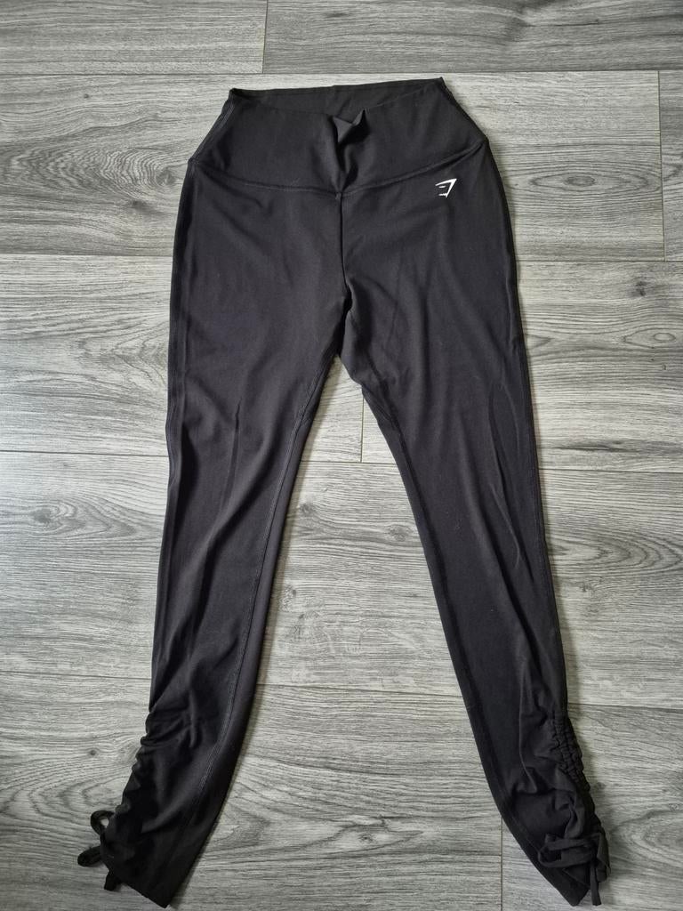 Gymshark Legging Zwart - Maat M, Maat 38/40 (M), Zwart, Ophalen of Verzenden, Zo goed als nieuw