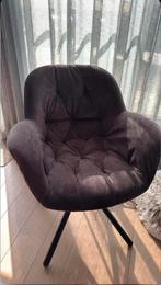 Mooie stoel antraciet, Huis en Inrichting, Stoelen, Ophalen, Zo goed als nieuw, Grijs, Eén