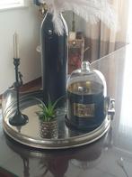 Dienblad Lifestyle (zonder deco), Huis en Inrichting, Woonaccessoires | Dienbladen, Ophalen, Zo goed als nieuw, Rond, Hout