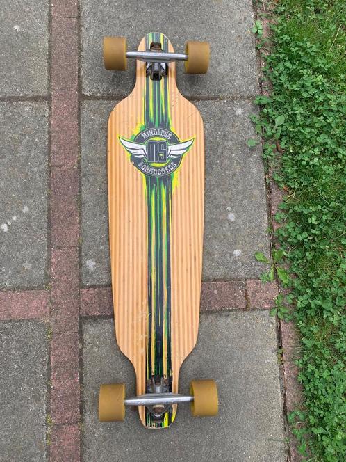 Mindless Savage II Longboard Drop Thru Downhill Cruiser, Sport en Fitness, Skateboarden, Gebruikt, Skateboard, Longboard, Ophalen of Verzenden
