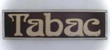 Geschilderd reclame bord/Tabac/Frans/Frankrijk/Art Nouveau beschikbaar voor biedingen
