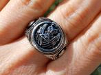 Vanoli 925 zilveren ring Freemasonry Vrijmetselarij maat 21, Sieraden, Tassen en Uiterlijk, Vanoli, 20 of groter, Amsterdam, Heer