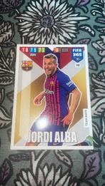 Panini Adrenalyn Fifa 365 Jordi Alba #110, Ophalen of Verzenden, Zo goed als nieuw, Plaatje