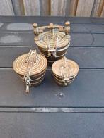 Prachtige antieke sluit- of pijlgewichten, Antiek en Kunst, Antiek | Koper en Brons, Ophalen of Verzenden
