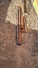 Hardhouten Palen 65mm x 275mm, Doe-het-zelf en Verbouw, Hout en Planken, Ophalen, Gebruikt, 50 mm of meer, Balk