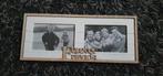 2 x fotolijst hout wit forever friends + memories, Ophalen of Verzenden, Zo goed als nieuw