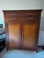 Kast kersenhout, Ophalen, Gebruikt, 100 tot 150 cm, Kersenhout