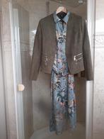 K-Design knoopjurk met suède jasje maat S, Nieuw, Ophalen of Verzenden, K design, Maat 36 (S)