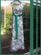 Maxi one shoulder jurk met vlinder print maat XS, Galajurk, Nieuw, Ophalen of Verzenden, Maat 34 (XS) of kleiner