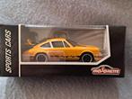 Majorette Porsche 911 Carrera RS 2,7 geel nieuw in doosje, Ophalen of Verzenden, Nieuw
