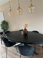 Eettafel van echt eiken hout, 100 tot 150 cm, Eikenhout, 200 cm of meer, Ophalen of Verzenden