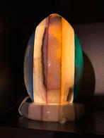 Prachtige lamp (mineralen / natuursteen) te koop, Minder dan 50 cm, Ophalen of Verzenden, Zo goed als nieuw