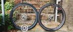 te koop mtb wielset 29" schijfrem, Fietsen en Brommers, Fietsonderdelen, Gebruikt, Mountainbike, Shimano, Ophalen