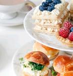 Brocante landelijke serveerplateau Porselein Etagere, Ophalen of Verzenden, Nieuw, Overige typen