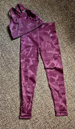 Gymshark camo set, Kleding | Dames, Paars, Ophalen of Verzenden, Fitness of Aerobics, Maat 36 (S)