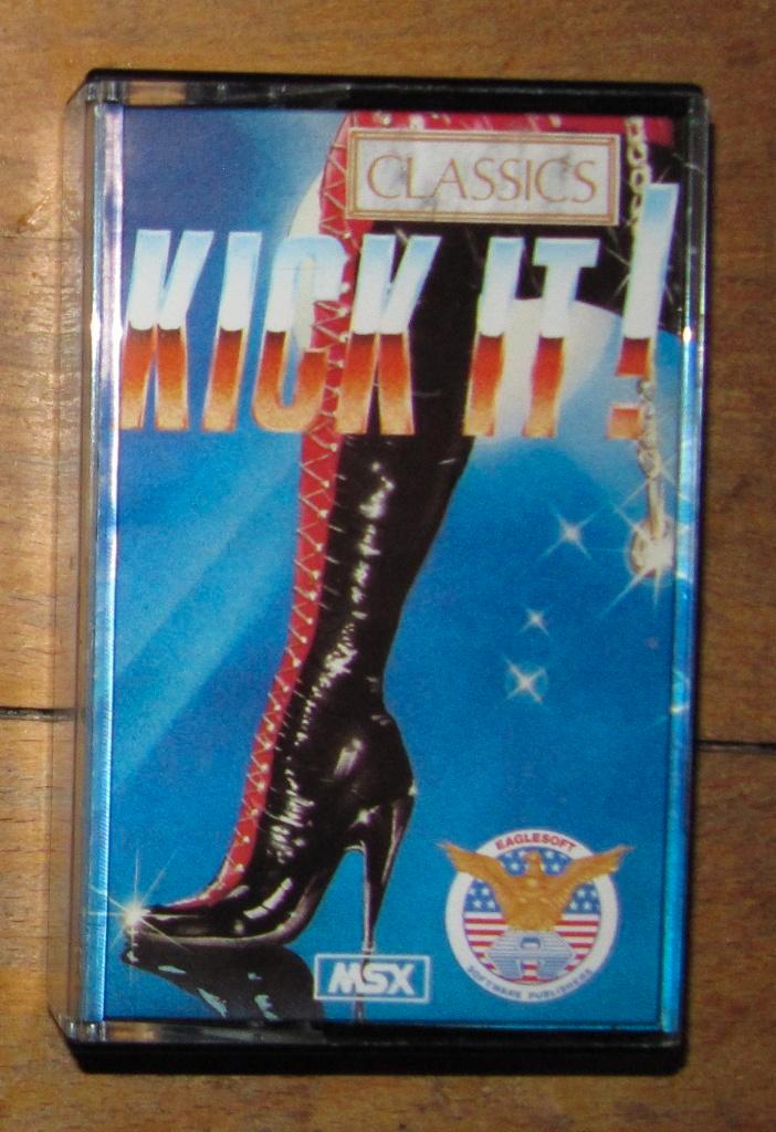 Msx Cassette Tape Spel Msx Cassette Tape Spel KICK IT !, Computers en Software, Vintage Computers, Ophalen of Verzenden