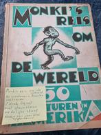 Monki's reis om de wereld, Antiek en Kunst, Antiek | Boeken en Bijbels, Ophalen of Verzenden