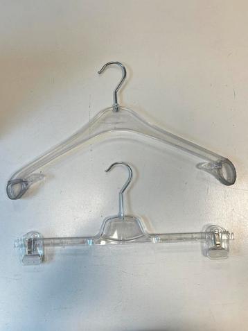 Transparante hangers (partij) beschikbaar voor biedingen