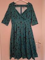 Topvintage swing jurk maat XL, Kleding | Dames, Jurken, Ophalen of Verzenden, Gedragen, Maat 46/48 (XL) of groter, Groen