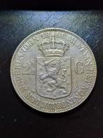Zilveren rijksdaalder 1898, Postzegels en Munten, Munten | Nederland, Zilver, Ophalen of Verzenden, Koningin Wilhelmina, Losse munt