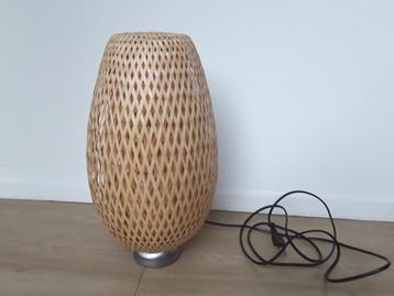 Tafellamp BÖJA Ikea, naturel bamboe beschikbaar voor biedingen