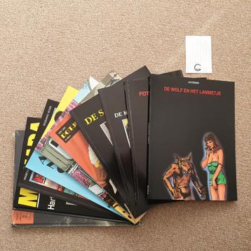 Set van tien hagelnieuwe erotische stripboeken in 1 koop beschikbaar voor biedingen