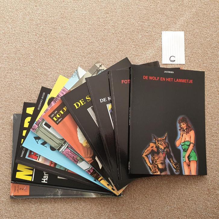 Set van tien hagelnieuwe erotische stripboeken in 1 koop, Boeken, Stripboeken, Nieuw, Meerdere stripboeken, Verzenden