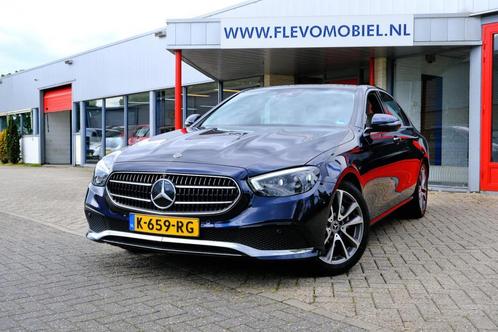Mercedes-Benz E-klasse 200 Luxury Aut. Pano|Leder|Burmester|, Auto's, Mercedes-Benz, Bedrijf, Te koop, E-Klasse, 360° camera, ABS