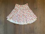 H&M gebloemd zwierig dubbellaags rokje; mt. 128 (7/8 jaar), Kinderen en Baby's, Kinderkleding | Maat 128, Meisje, H&M, Ophalen of Verzenden
