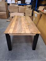 Grote Houten Eettafel - 220cm, Huis en Inrichting, Tafels | Eettafels, Ophalen