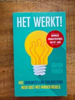 Johan Faber - Het werkt!, Johan Faber, Sociale wetenschap, Ophalen of Verzenden, Zo goed als nieuw