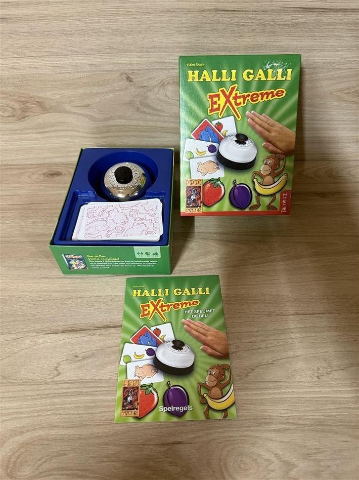 Halli galli extreme - 999 games - s3250, Hobby en Vrije tijd, Gezelschapsspellen | Bordspellen, Zo goed als nieuw, Ophalen of Verzenden