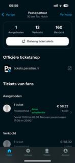 Top notch 30 jaar hele dag ticket, Eén persoon, December