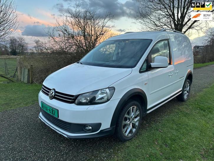 Volkswagen Caddy 2.0 TDI 4Motion cross, Auto's, Bestelauto's, Bedrijf, Te koop, 4x4, ABS, Airconditioning, Boordcomputer, Centrale vergrendeling