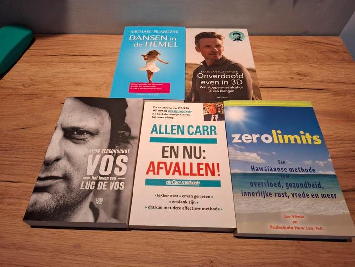 Boekenpakket: Afvallen, Gezondheid, Biografie, Boeken, Gezondheid, Dieet en Voeding, Zo goed als nieuw, Ophalen of Verzenden