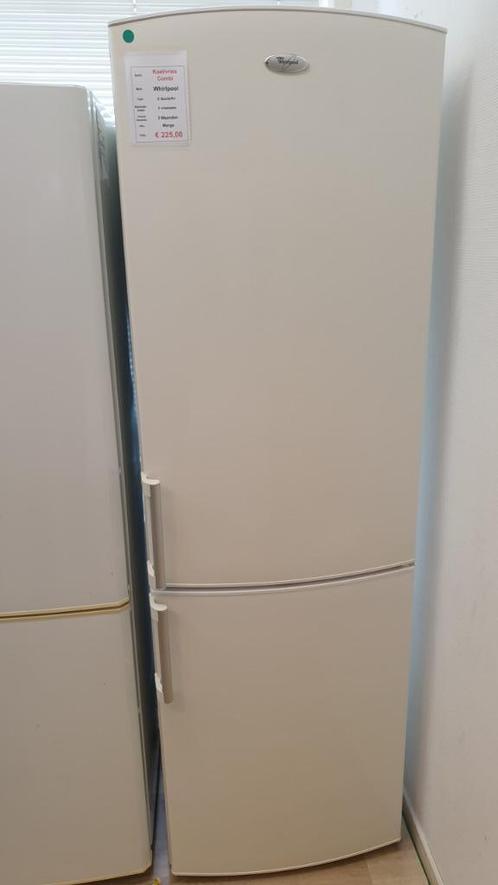 koel/vries combi - Whirlpool - 3 vrieslades - A+, Witgoed en Apparatuur, Koelkasten en IJskasten, Gebruikt, Met aparte vriezer