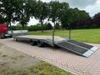 VELDHUIZEN 18 Ton CE Oplegger semi dieplader (bj 2007), Auto's, Vrachtwagens, Overige brandstoffen, Bedrijf, Aanhangers en Opleggers
