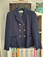 Public wollen colbert blazer maat 42 blauw, Blauw, Maat 42/44 (L), Ophalen of Verzenden, Zo goed als nieuw
