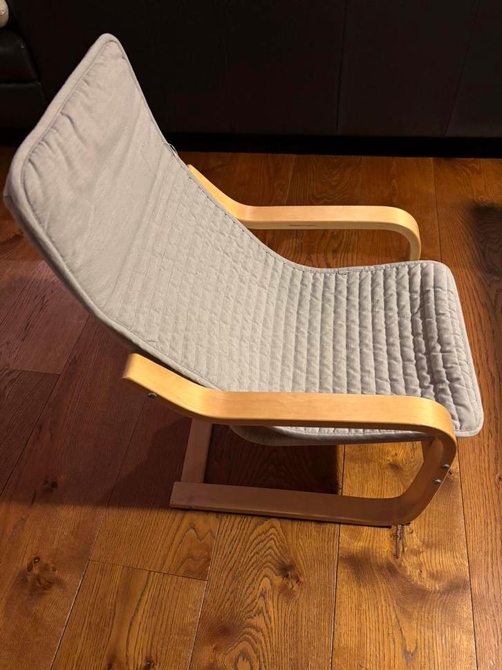 Poäng kinderfauteuil, z.g.a.n., Huis en Inrichting, Fauteuils, Zo goed als nieuw, Minder dan 50 cm, Minder dan 75 cm, Ophalen