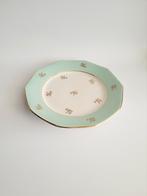 Izgs Emeraude France Frans servies kleur + goud detail, Ophalen of Verzenden, Zo goed als nieuw, Overige materialen, Overige stijlen