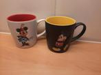 Set van 2 Disney resort glitter mokken met Minnie en Mickey, Verzamelen, Disney, Ophalen of Verzenden, Mickey Mouse, Zo goed als nieuw
