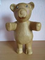 Papier maché figuur / Decopatch figuur. 40 cm. Staande beer., Ophalen of Verzenden, Zo goed als nieuw, Materiaal