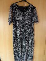 Donna Due Jurk donkerblauw print, Kleding | Dames, Jurken, Blauw, Maat 46/48 (XL) of groter, Ophalen of Verzenden, Knielengte
