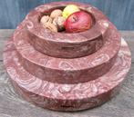 JULES WABBES-SERAX 3 SCHALEN MARMER ROOD, Ophalen of Verzenden